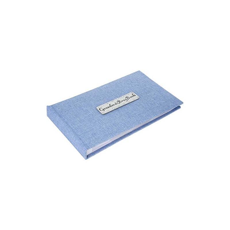 Metal Planet Ltd Grandma's Brag Book Photo Album BLUE