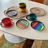 French Bull Melamine Assorted Plates-6 Piece Set -Melamine Dinnerware-Platter, Serving,