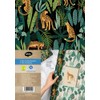 Wrapping Paper Set: Leopard (Vegan, Blue Angel, Recycled Paper): 4