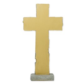 Roman Table Cross with Words of Encouragement and Prayers, 12.5"H (46420)