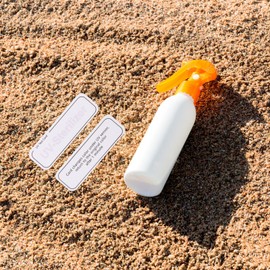 iplusmile Uv Test Strips 20pcs Uv Detection Cards for Sunscreen Strength Testing