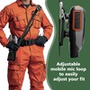 Radio Holster for Firefighter Bundle Set, Includes Radio Strap and