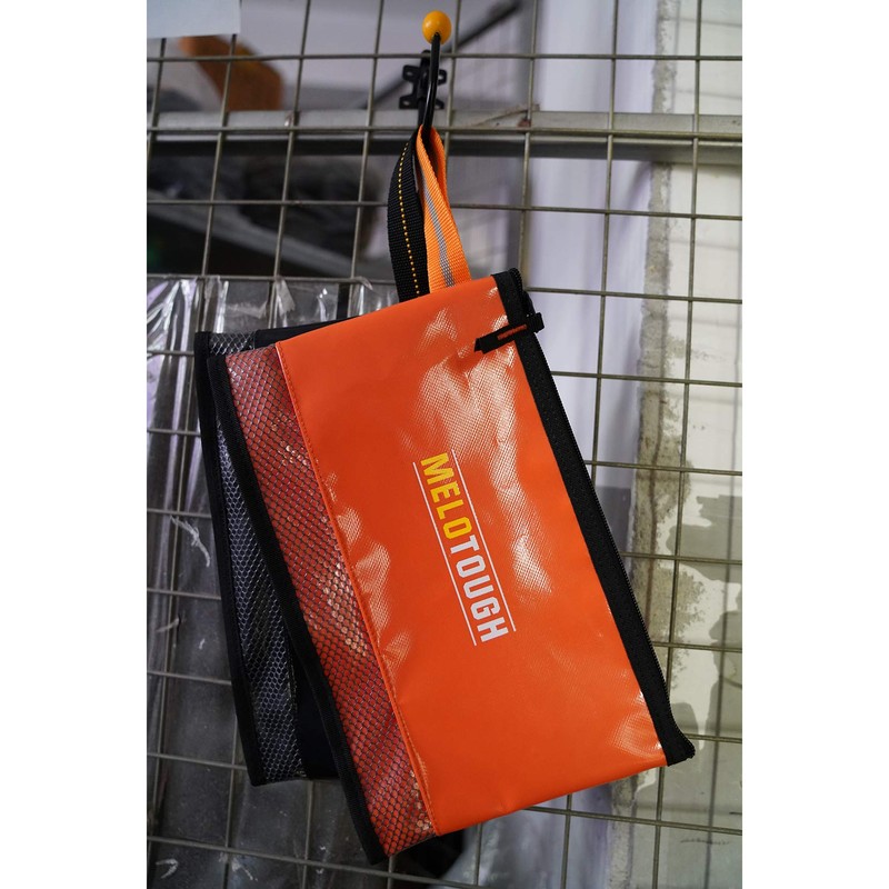 MELOTOUGH Waterproof Material 12 inch Zipper Tool Pouch 2 Pack,