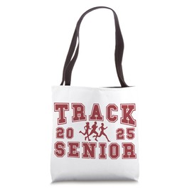 Track Senior Night Track Senior 2025 Graduation 34 Tote Bag