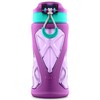 ZULU Torque 16oz Plastic Kids Water Bottle with Silicone Sleeve