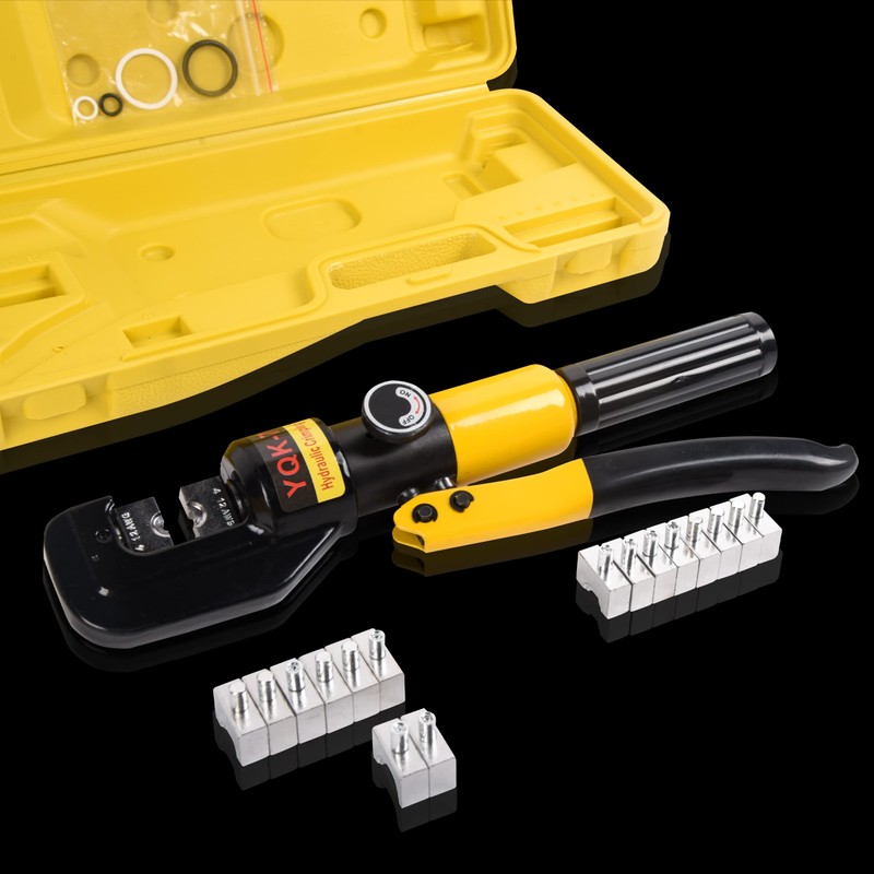 Dawot YQK-70 Cable Crimping Tool 10 Ton with 9 Pairs