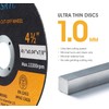 SATC 115mm Cutting Discs 10-Peice Durable Angle Grinder Discs Ultra