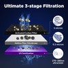 Membrane Solutions UV Countertop Gravity Water Filtration System Replacement Filter