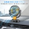 Raksonic Car Fan, USB Heat-Dissipation, Large Wind Power, 3 Blades,