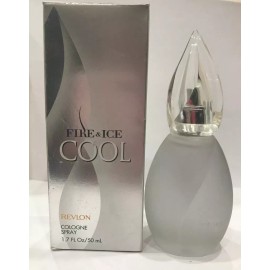 Revlon Fire & Ice Cool Revlon Cologne Spray 1.7 fl oz/ 50 ml (Damaged and unsealed box)