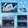 Double DIN Radio with Wireless Carplay and Android Car -