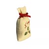 MW Miniature Christmas Sack, Cream Color Sack with Red Bow