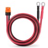 MOOKEERF XT60i to O Ring Terminal Cable 10 AWG 8FT