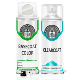 ERA Paints NW - Noble White for HYUNDAI Exact Match Automotive Touch Up Paint Spray - Essential Kit