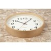 KATOMOKU Plywood Wall Clock 2, Continuous Second Hand, Km -