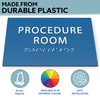 ADA CENTRAL SIGNS - 6" X4" Procedure Room Sign -