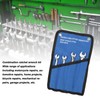 Flex Head Ratcheting Combination Wrench Set Chrome Vanadium Steel Quick