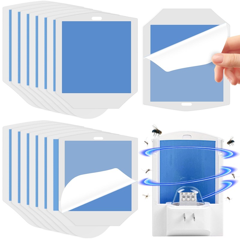 Qualirey 15 Pack Flying Insect Trap Refills Compatible with Osvdo