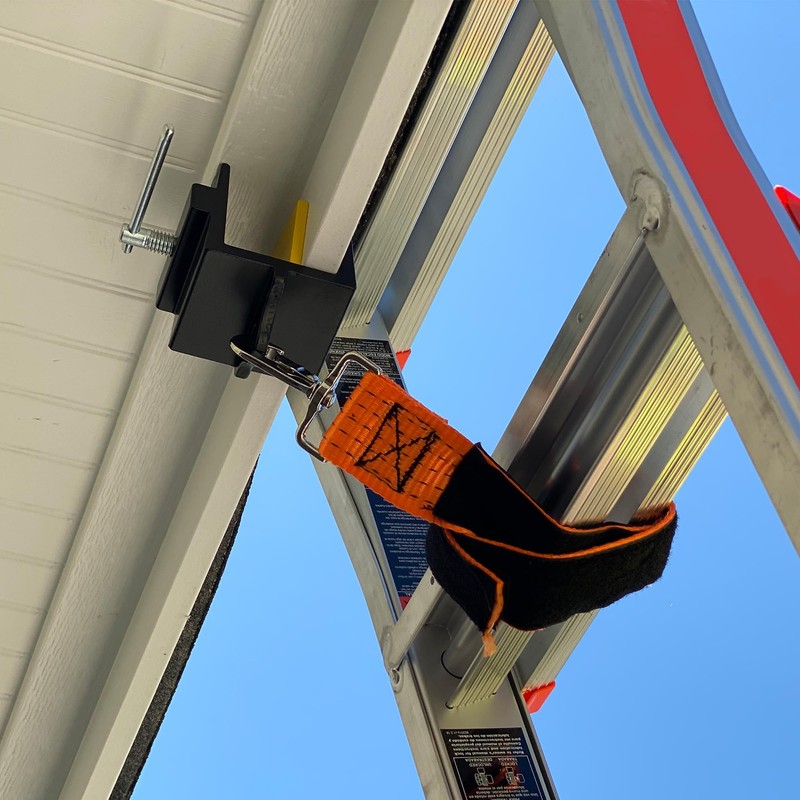 Tie Down Ladder Stability Anchor System | Stabilizer Kit for