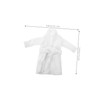 HEMOTON Bathrobe for Toy Dolls, Mini Dolls, Bathrobe Outfit, Mini