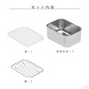 Stainless Steel Container, Storage Container, With Lid, Stainless Steel Bat,
