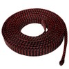 Seismic Audio - EBS3450Red- 50 Feet Red/Black 3/4" Expandable Woven
