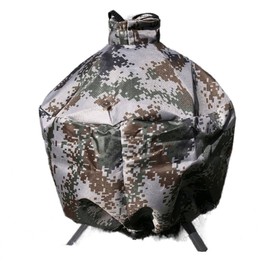 Aldi Mini Kamado BBQ Cover in Camo for 13'' Aldi Lidl Mini Kamado BBQ Grill 13 inch (13KCCAMOPREM)