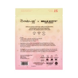 The Crème Shop Holly Jolly Skin! Hydrocolloid Blemish Patches, Extracts Stubborn Zits, Vegan (21 Count)