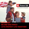 Protect Life Survival First Aid Kit for Home/Business, Camping Survival