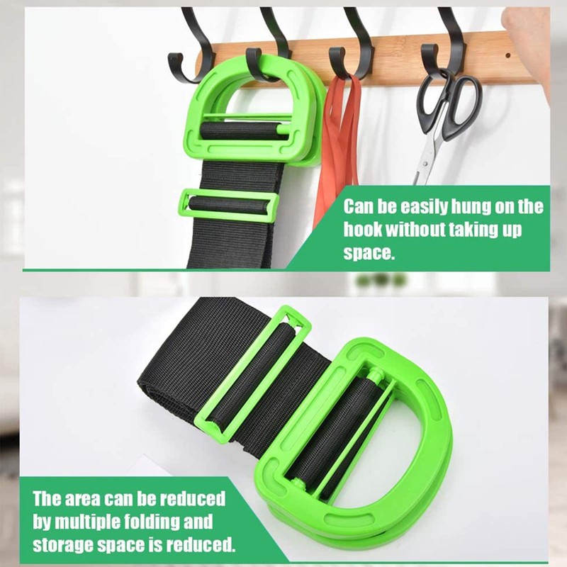 MAIYADUO 2 PACK Adjustable Lifting Moving Straps, Single or Multi-Person