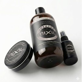 Mixil Kit | Shampoo Bergamota + Cera + Serum | Este Kit capilar para hombre ayuda a prevenir la caída de cabello por sus ingredientes naturales | cera
