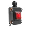 Inline Cord Switch IP67 Waterproof with DC 12V-24V Red LED