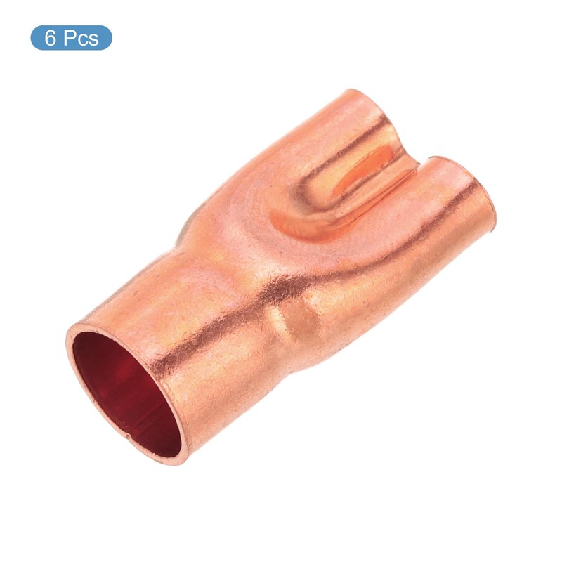 PATIKIL 1/2" x 1/4" x 1/4" ID Tee Tee Y