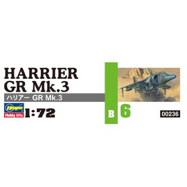 Harrier GR MK 3 1/72 Hasegawa