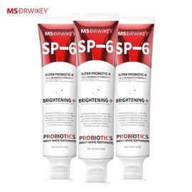 MS-DRWIKEY Super Probiotic Toothpaste Mint Burst – Probiotic Oral Care for Enamel Repair & Long-Lasting Fresh Breath | 4.59oz#dealsforyoudays:_3 pcs(90% people choose)