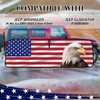 DaisyInner Windshield Sun Shade Compatible with Jeep JK JKU JL