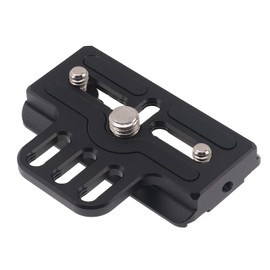 FocusFoto Extended Upper Quick Release Baseplate QR Plate for DJI Ronin RS2 RSC2 RS3 Pro RS4 Pro Gimbal Stabilizer Arca-Swiss Standard Camera Tripod Ballhead (Extended Version)