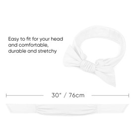 6 Pack Adjustable Headbands for Women Non Slip Elastic Wide Head Bands for Women's Hair for Workout Sports Running Yoga