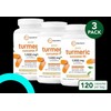 Micro Ingredients Turmeric Veggie Capsules – Family 3-Pack