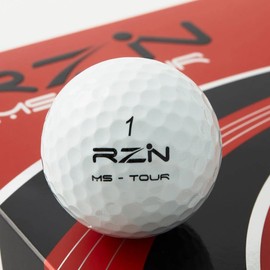 RZN Golf Golf Ball 3 Piece MS-Tour 1 Dozen (12 Pieces) Father's Day Present, Resin Golf, Japan Genuine Distributed Product