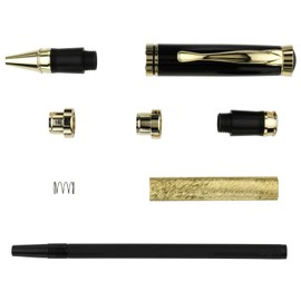 Penn State Industries PKL765 Oxford Rollerball Pen Kit Woodturning Project (Gold)