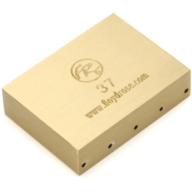 Floyd Rose FROFTB37 Original Fat Brass Tremolo Sustain Block - 37mm