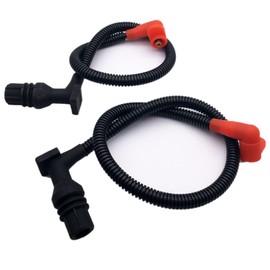 2PCS Spark Plug Wire Set Compatible with Polaris Ranger 800 2011-2014 Spark Plug Wires 4012888 4012889