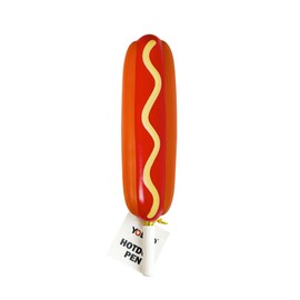 YOBRO Hotdog Writing Pen-Bouncy PU Novelty Writing Pen, Fun Food-Shaped Office & School Supplies, Cute Gag Gift for Friends