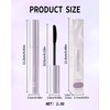 Mascara for Older Women 60 Plus, Black Waterproof Mascara Volume