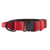 KONG Ultra Durable Padded Comfort Handle Dog Collar (Large, Red)