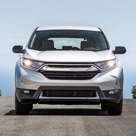 Spec-D Tuning Clear Driving Fog Lights + Bulbs + Switch Compatible with 2017-2018 Honda CR-V CRV L+R Pair Assembly