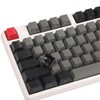 YMDK Thick PBT Black White Dolch OEM Profile Keycap Keyset