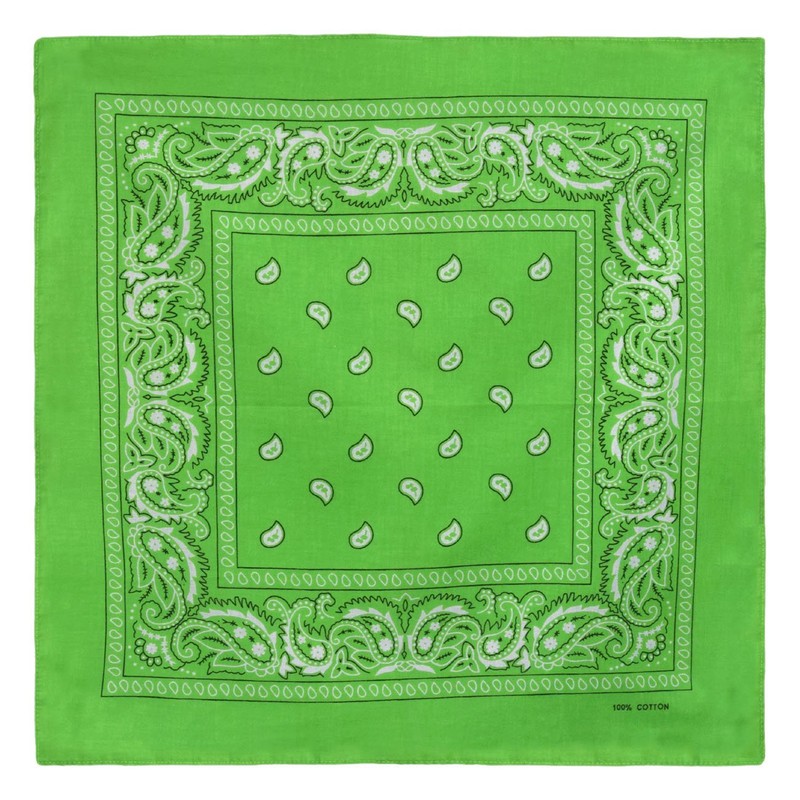 Laciteinterdite Set of 3 Paisley Bandanas for Men and Women,