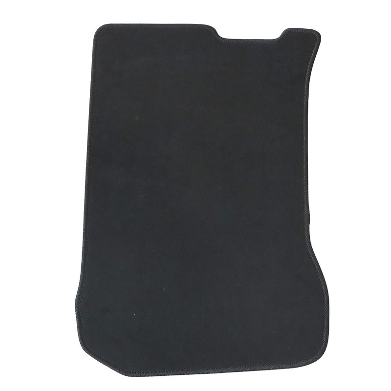 SecosAutoparts Replacement Black Velour Front & Rear Floor Mats Carpet